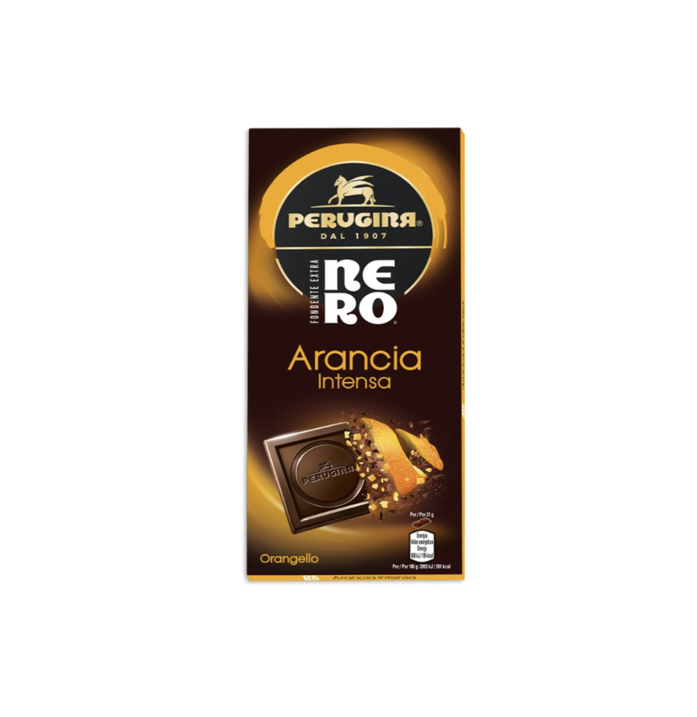 Chocolate Negro Naranja intenso 